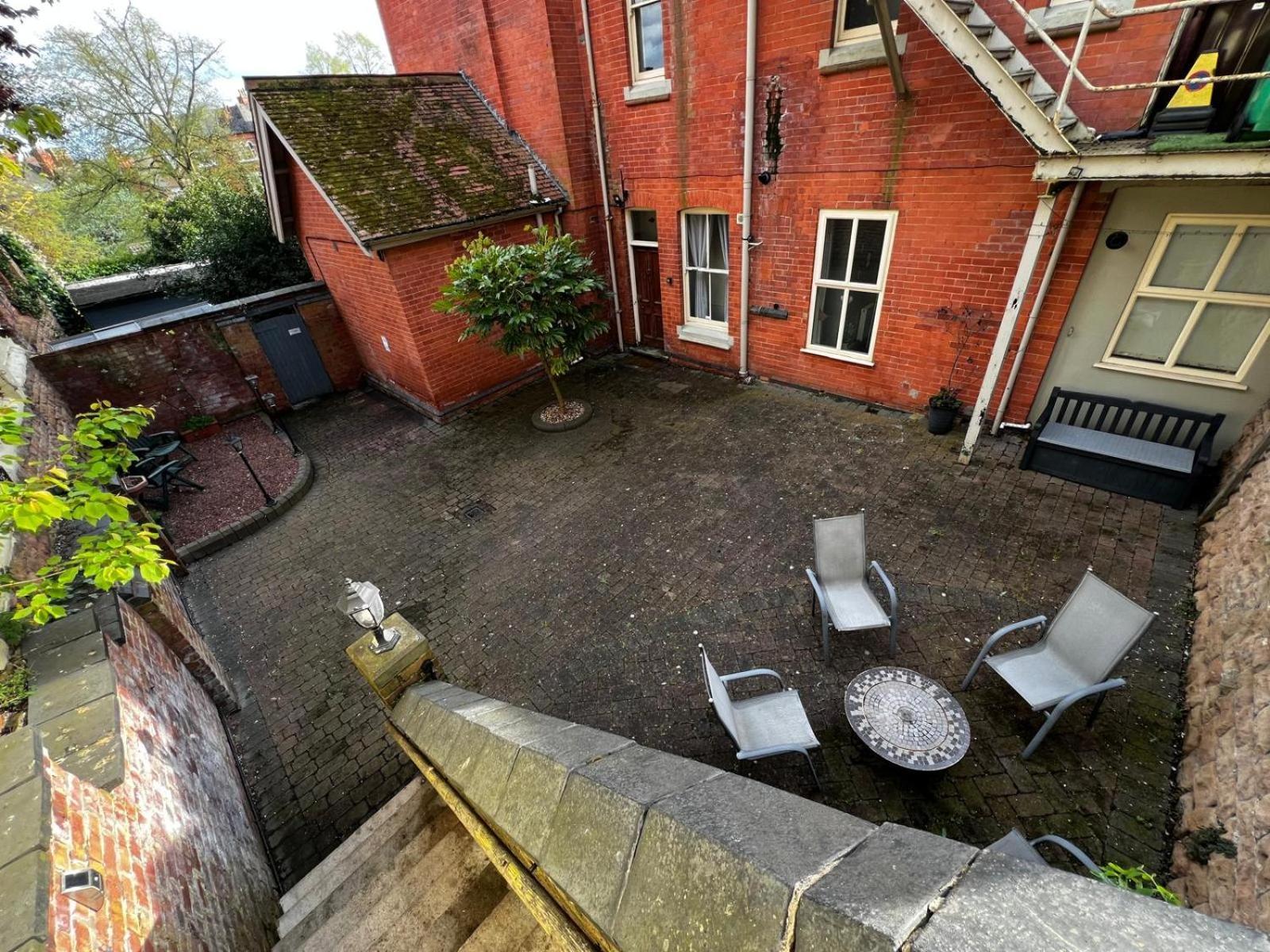 Historic House In The Park, Private Courtyard Near The Castle Nottingham Exterior foto